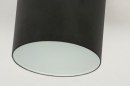Deckenleuchte 73150: modern, Aluminium, schwarz, matt #4
