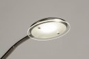 Vloerlamp 73187: modern, staal rvs, metaal, staalgrijs #11