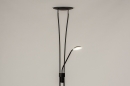 Vloerlamp 73189: modern, metaal, zwart, mat #4