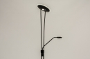 Vloerlamp 73189: modern, metaal, zwart, mat #5