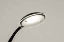 Vloerlamp 73189: modern, metaal, zwart, mat #9