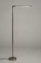 Floor lamp 73192: modern, stainless steel, metal, steel gray #2
