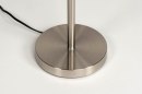 Floor lamp 73192: modern, stainless steel, metal, steel gray #9