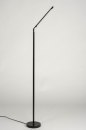 Vloerlamp 73193: modern, eigentijds klassiek, metaal, zwart #5