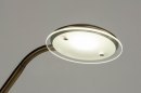 Foto 73195-10: praktische LED-Leseleuchte, welche in bronzefarben gehalten ist