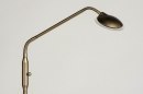 Vloerlamp 73195: modern, klassiek, eigentijds klassiek, brons #6