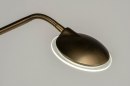 Vloerlamp 73195: modern, klassiek, eigentijds klassiek, brons #9