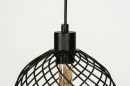 Hanglamp 73251: modern, metaal, zwart, mat #8