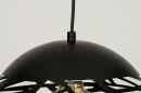 Hanglamp 73256: modern, metaal, zwart, mat #11