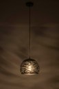 Hanglamp 73256: modern, metaal, zwart, mat #2