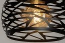 Hanglamp 73256: modern, metaal, zwart, mat #7
