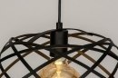 Hanglamp 73264: modern, metaal, zwart, mat #10