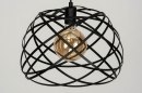 Pendelleuchte 73264: modern, Metall, schwarz, matt #7