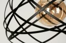 Pendelleuchte 73264: modern, Metall, schwarz, matt #9