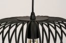 Hanglamp 73294: modern, retro, metaal, zwart #8