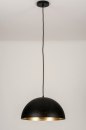 Hanglamp 73313: modern, metaal, zwart, mat #5