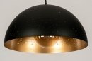 Hanglamp 73313: modern, metaal, zwart, mat #6