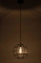 Pendelleuchte 73320: Industrielook, modern, Metall, schwarz #13