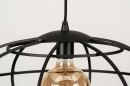 Hanglamp 73321: industrieel, modern, metaal, zwart #10
