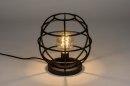 Lampe de chevet 73323: look industriel, moderne, acier, noir #3