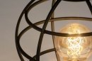 Table lamp 73323: industrial look, modern, metal, black #5
