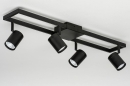 Spot 73330: modern, Aluminium, Metall, schwarz #15