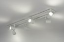 Spot 73332: modern, aluminium, metaal, wit #5