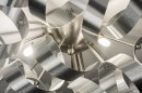 Plafondlamp 73340: modern, aluminium, geschuurd aluminium, metaal #6