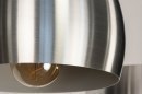 Hanglamp 73344: sale, design, modern, geschuurd aluminium #11