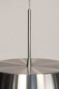 Hanglamp 73344: sale, design, modern, geschuurd aluminium #12