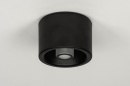 Plafondlamp 73355: design, modern, metaal, zwart #3