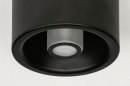 Plafondlamp 73355: design, modern, metaal, zwart #5