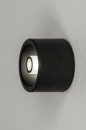 Plafondlamp 73355: design, modern, metaal, zwart #6