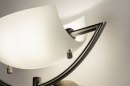Wandlamp 73361: modern, eigentijds klassiek, glas, wit opaalglas #6