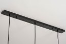 Hanglamp 73402: modern, retro, metaal, zwart #13