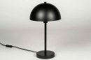Tischleuchte 73406: modern, Metall, schwarz, matt #2