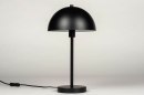 Tischleuchte 73406: modern, Metall, schwarz, matt #3