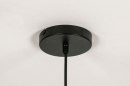 Pendelleuchte 73432: modern, Metall, schwarz, matt #11