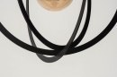 Pendelleuchte 73432: modern, Metall, schwarz, matt #9
