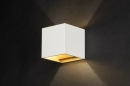 Wandlamp 73440: modern, aluminium, metaal, wit #10