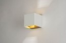 Wandlamp 73440: modern, aluminium, metaal, wit #3
