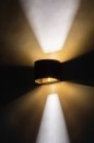 Wandlamp 73445: modern, aluminium, metaal, zwart #1