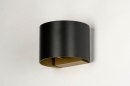 Wandlamp 73445: modern, aluminium, metaal, zwart #7