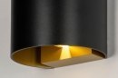Wandlamp 73445: modern, aluminium, metaal, zwart #8