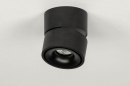 Spot 73447: modern, Aluminium, Metall, schwarz #4