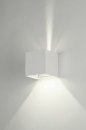 Wandlamp 73474: modern, aluminium, metaal, wit #1
