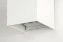 Wandlamp 73474: modern, aluminium, metaal, wit #7