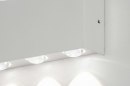 Foto 73476-4: Witte up-down wandlamp voor binnen, buiten en de badkamer IP54 