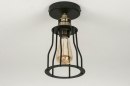 Plafondlamp 73493: industrieel, landelijk, modern, eigentijds klassiek #4