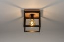 Ceiling lamp 73500: industrial look, rustic, modern, wood #5
